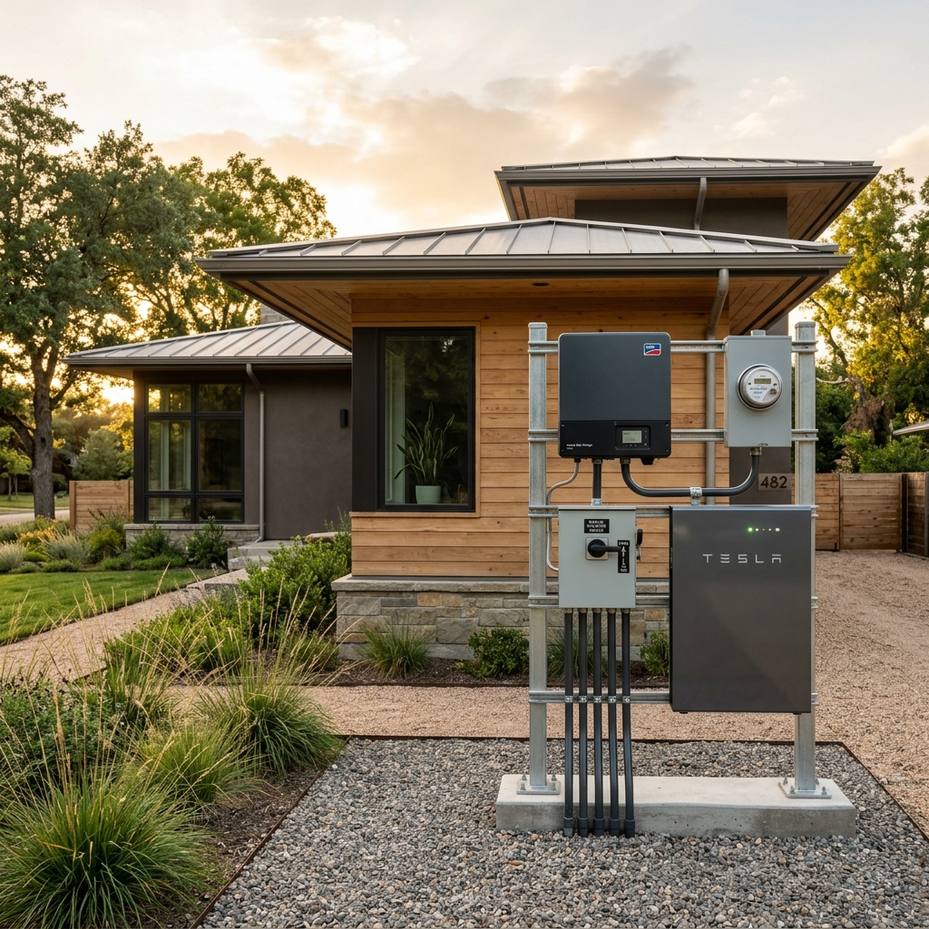 Ranch Homestead Solar Service Rack System